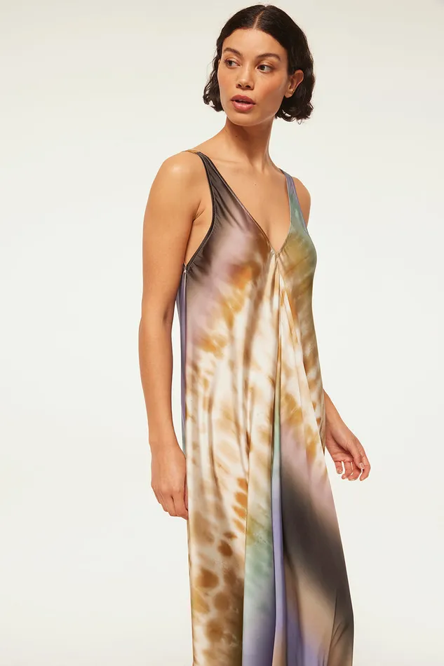 Misa Los Angeles Notta Dress Cerulean Ombre Women Dresses
