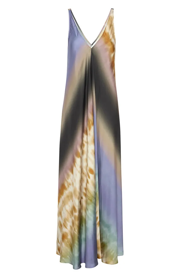 Misa Los Angeles Notta Dress Cerulean Ombre Women Dresses