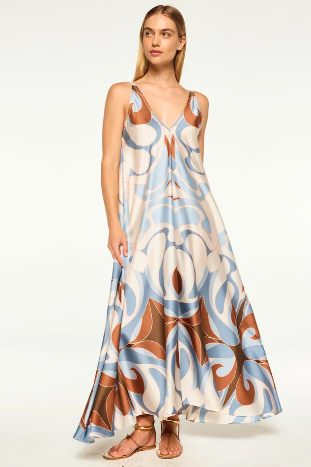 Misa Los Angeles Notta Dress The Swans Allover Women Dresses