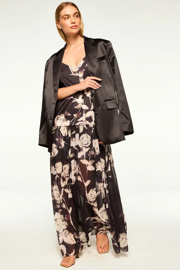 Misa Los Angeles Pauline Dress Faded Rose Mix Women Dresses