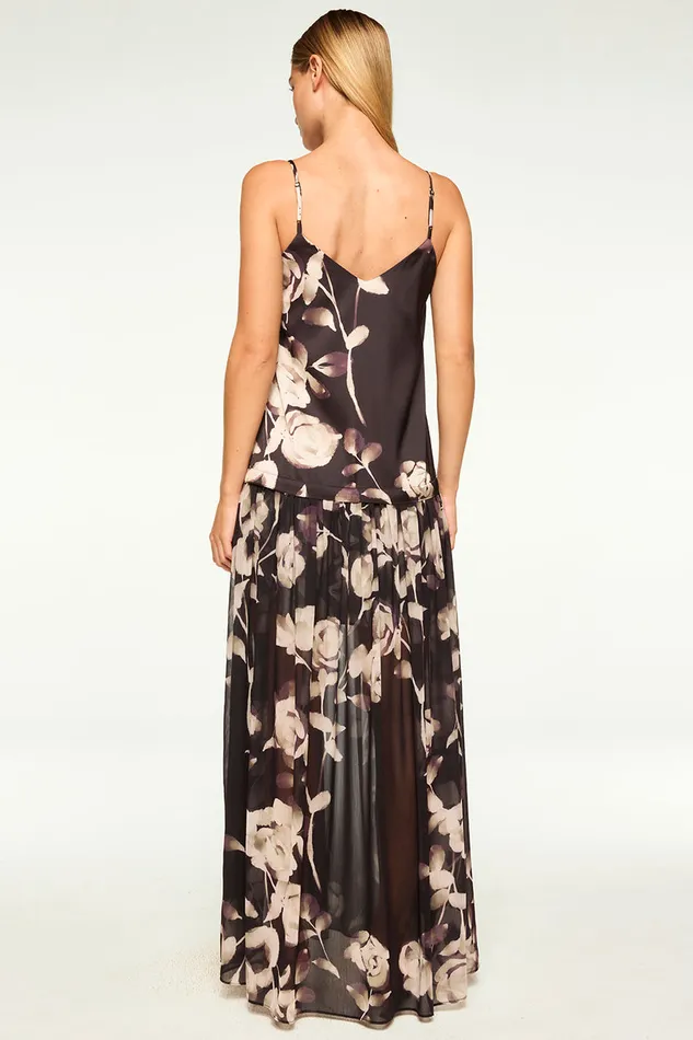 Misa Los Angeles Pauline Dress Faded Rose Mix Women Dresses