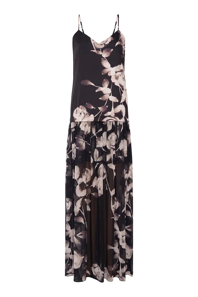 Misa Los Angeles Pauline Dress Faded Rose Mix Women Dresses