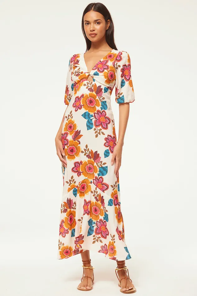 Misa Los Angeles Wallis Dress Flora Marbella Women Dresses