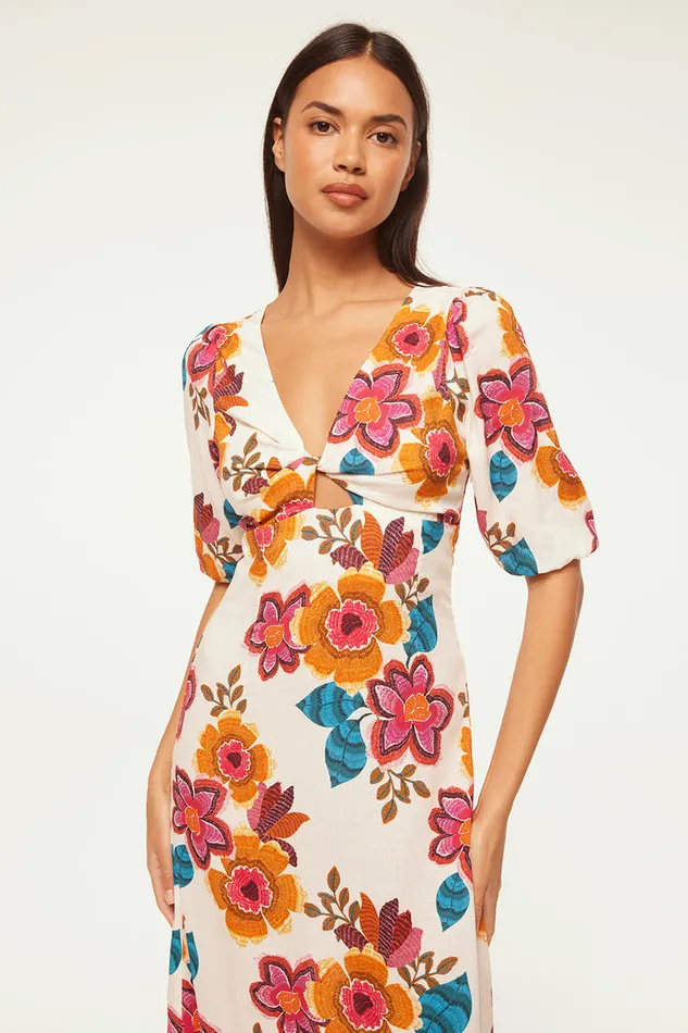 Misa Los Angeles Wallis Dress Flora Marbella Women Dresses