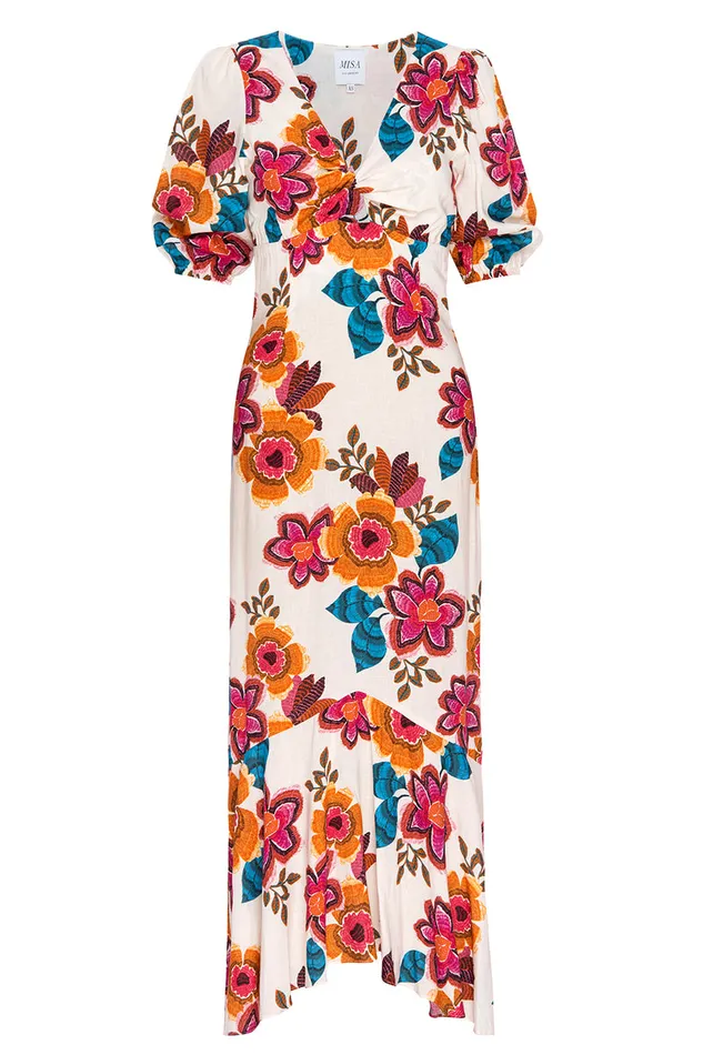 Misa Los Angeles Wallis Dress Flora Marbella Women Dresses
