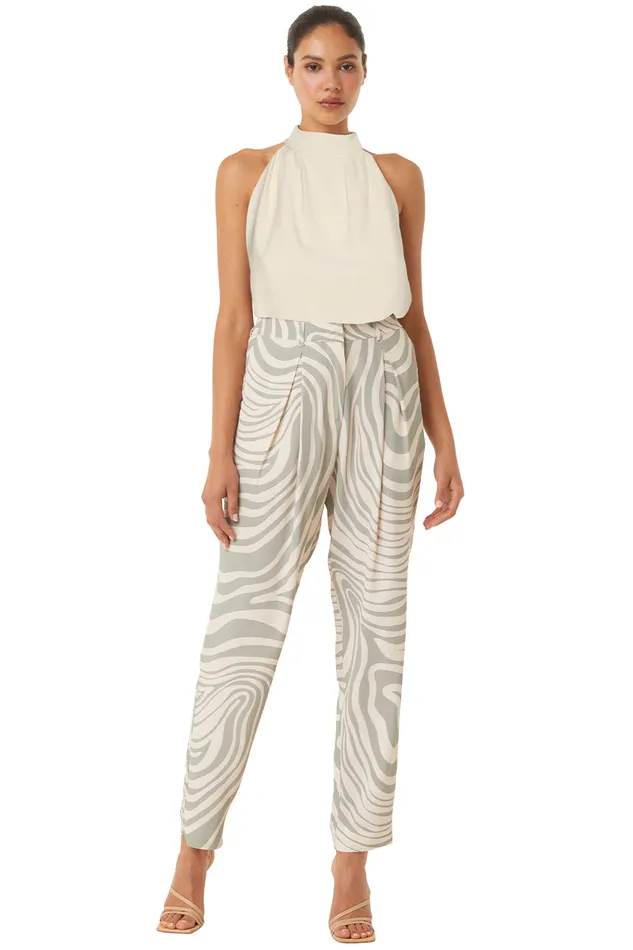 Misa Los Angeles Yvan Top Ivory Women Tops
