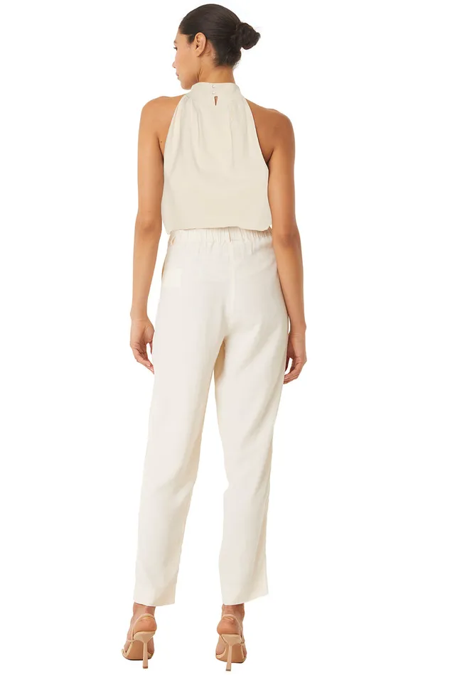 Misa Los Angeles Yvan Top Ivory Women Tops