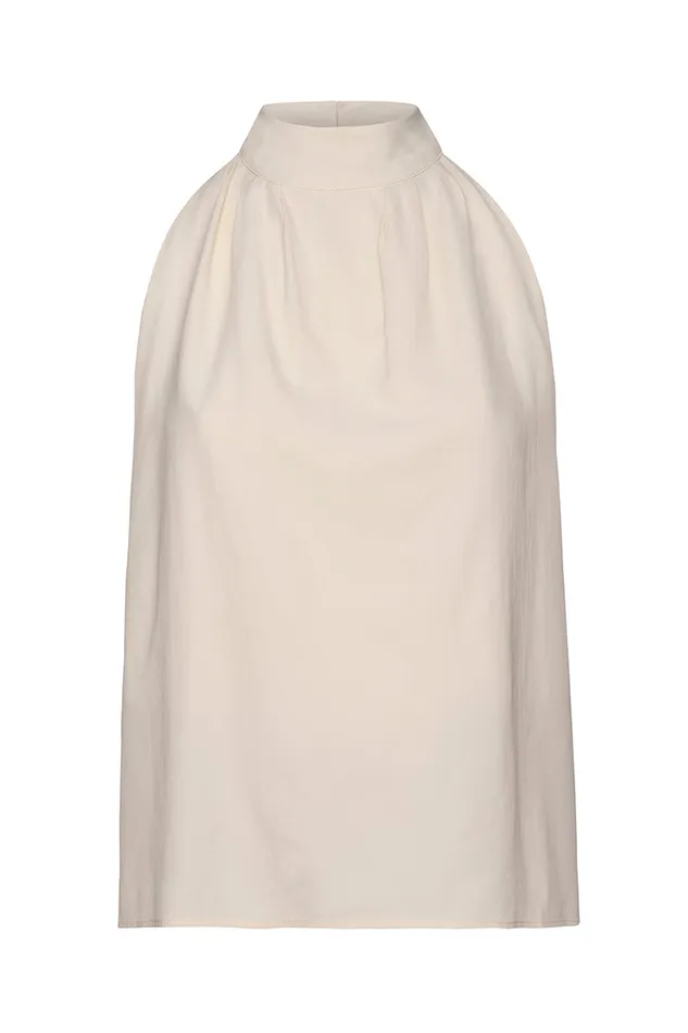Misa Los Angeles Yvan Top Ivory Women Tops
