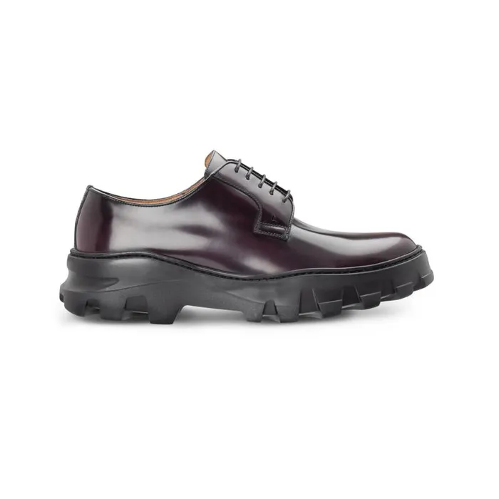 Moreschi Lace Ups Burgundy Leather Derby 8211 Men