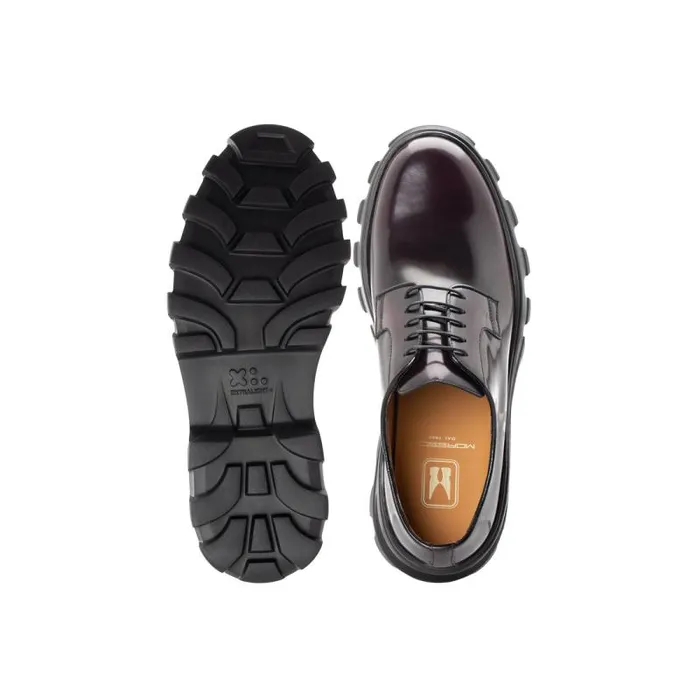 Moreschi Lace Ups Burgundy Leather Derby 8211 Men