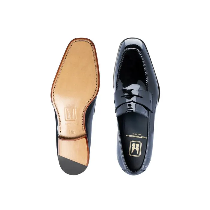 Moreschi Loafers Blue Patent Leather Loafer 8211 Men