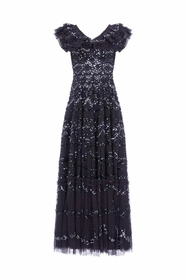 Needle and Thread Dresses Everthine Ankle Gown Black 8211 Women