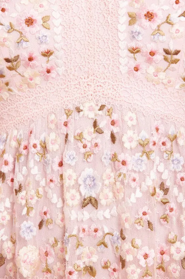 Needle and Thread Dresses Garland Ribbon Midaxi Dress Pink 8211 Women