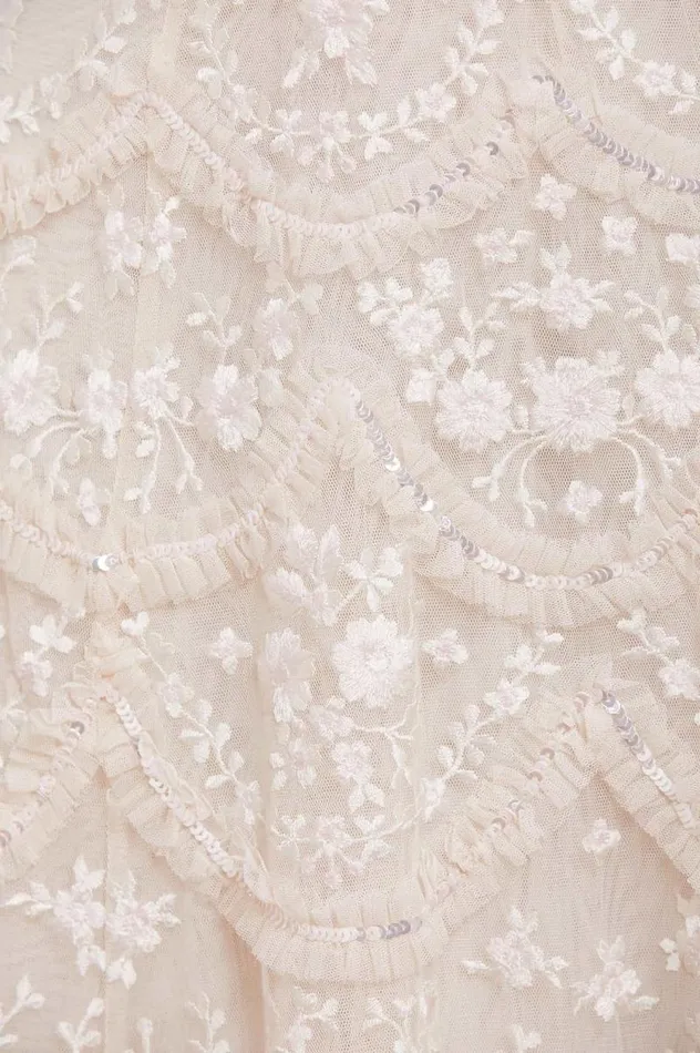 Needle and Thread Dresses Lily Bloom Ankle Gown Champagne 8211 Women