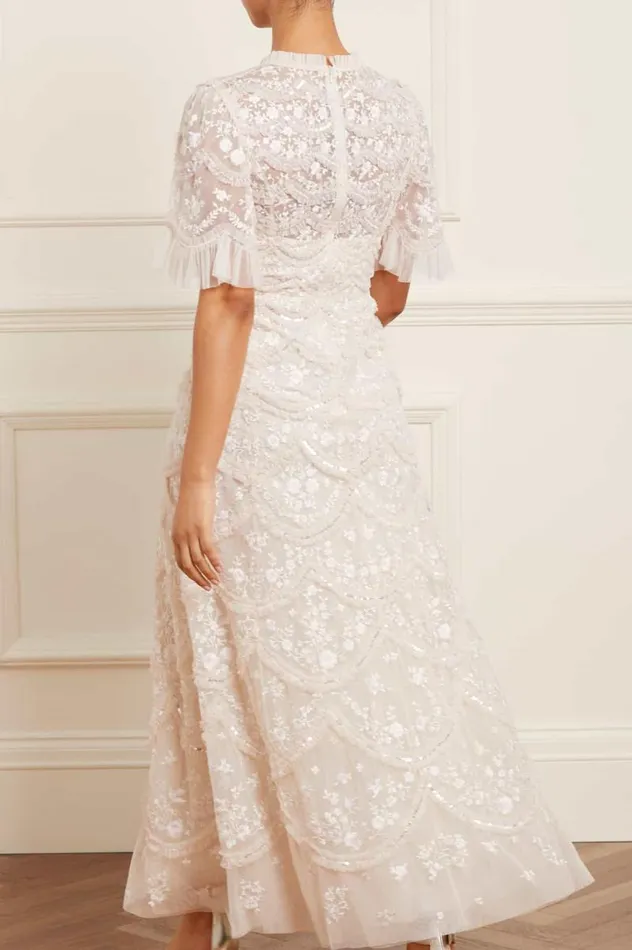 Needle and Thread Dresses Lily Bloom Ankle Gown Champagne 8211 Women