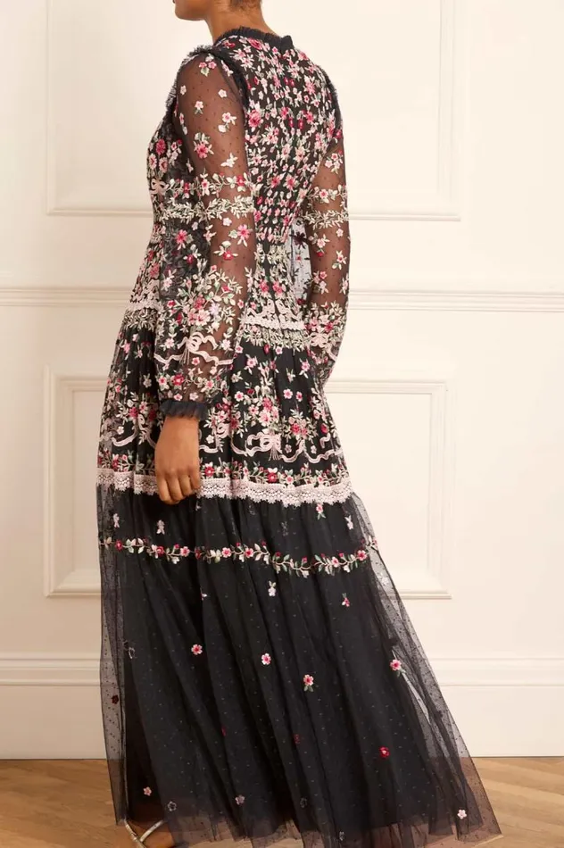 Needle and Thread Dresses Ribbon Bouquet Gown Black 8211 Women
