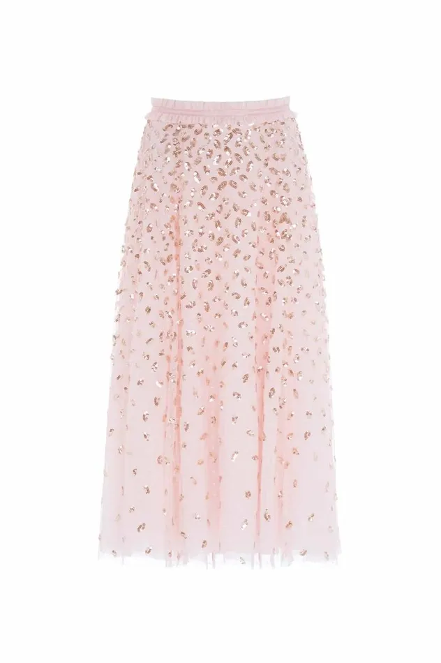 Needle and Thread Skirts Autumn Leaves Ballerina Skirt Pink 8211 Women