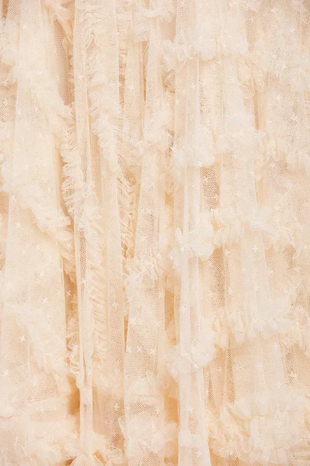 Needle and Thread Skirts Florence Ruffle Ankle Skirt Champagne 8211 Women