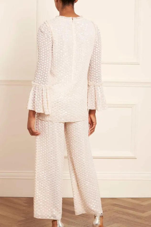Needle and Thread Tops Raindrop Gloss Tunic Champagne 8211 Women