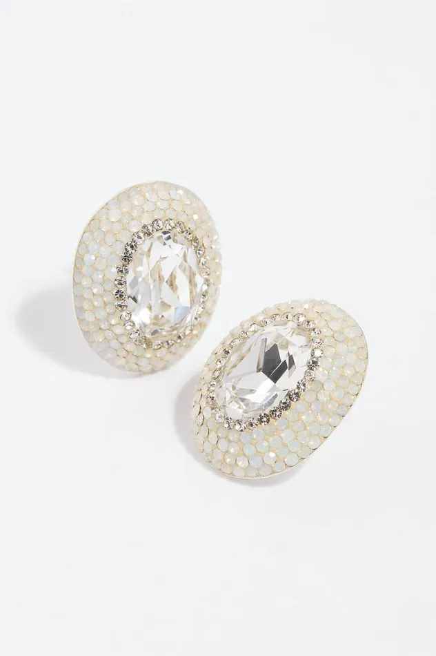 Needle and Thread Wedding Wardrobe Forever Crystal Stud Earrings Silver 8211 Women