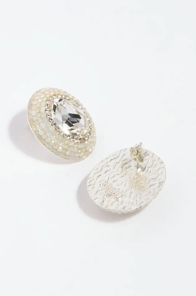 Needle and Thread Wedding Wardrobe Forever Crystal Stud Earrings Silver 8211 Women