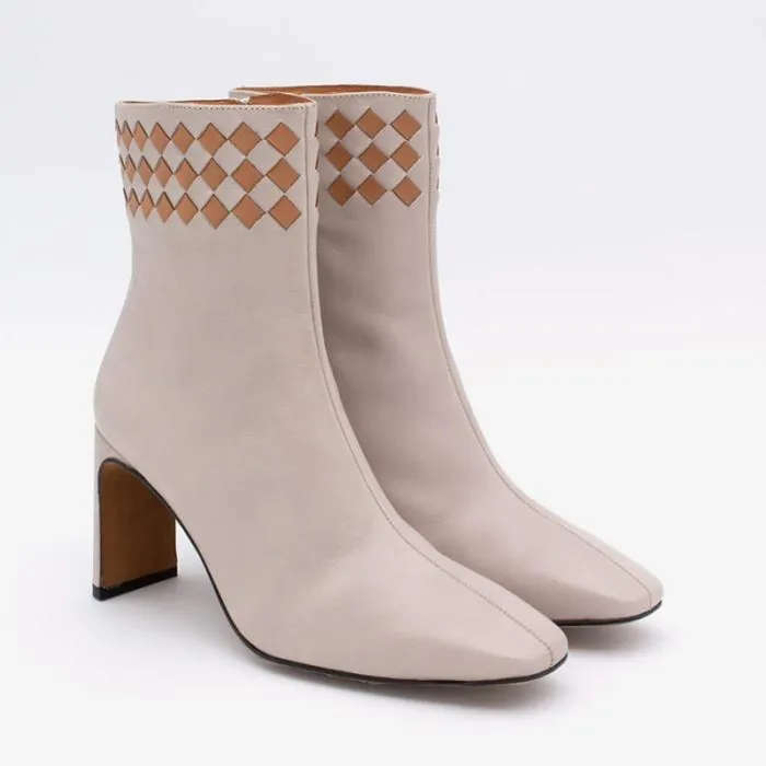 ngel Alarcn Boots And Booties Woman ROMBO 8211 Leather Ankle Boots