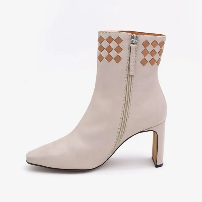 ngel Alarcn Boots And Booties Woman ROMBO 8211 Leather Ankle Boots