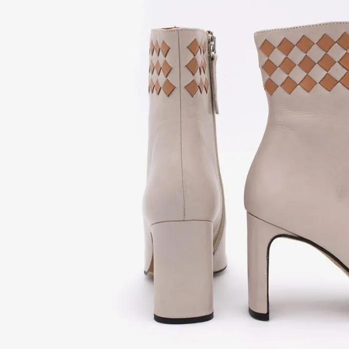 ngel Alarcn Boots And Booties Woman ROMBO 8211 Leather Ankle Boots