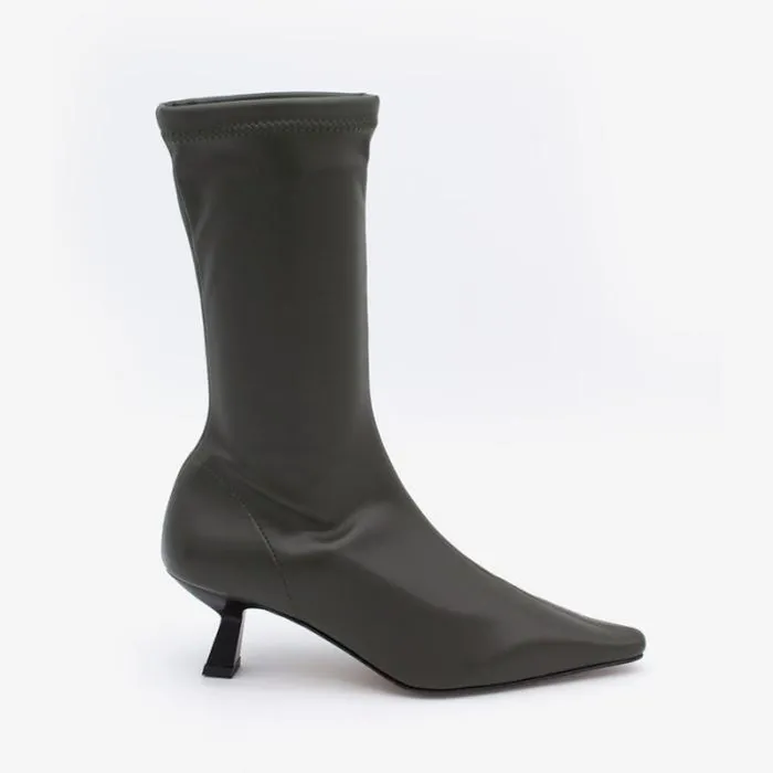ngel Alarcn Boots And Booties Woman WIELMIA Strech Pointedtoe Heeled Boots