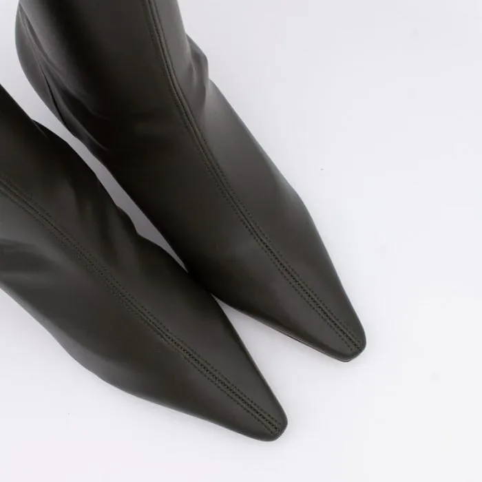 ngel Alarcn Boots And Booties Woman WIELMIA Strech Pointedtoe Heeled Boots