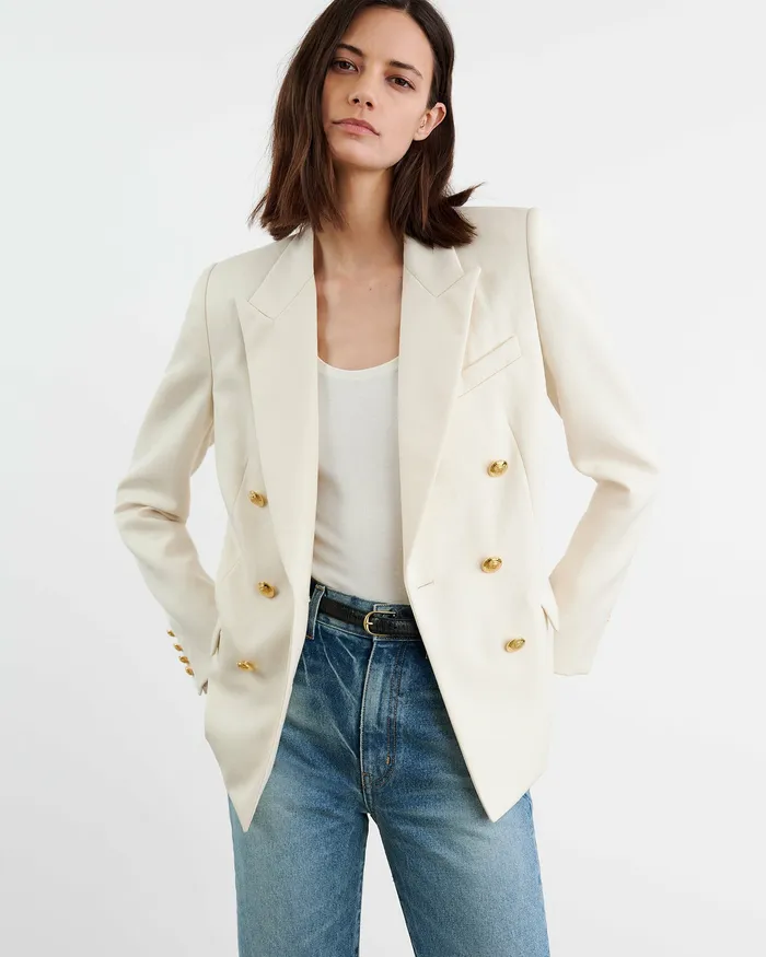 Nili Lotan Jackets and Blazers Women VIRA BLAZER Stone