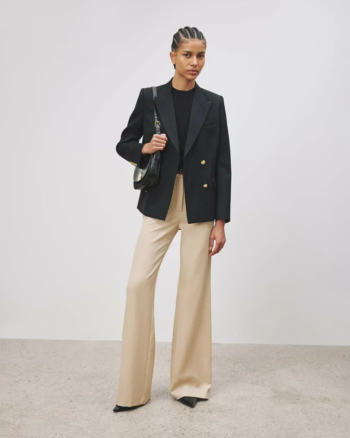 Nili Lotan Jackets and Blazers Women VIRA BLAZER Stone