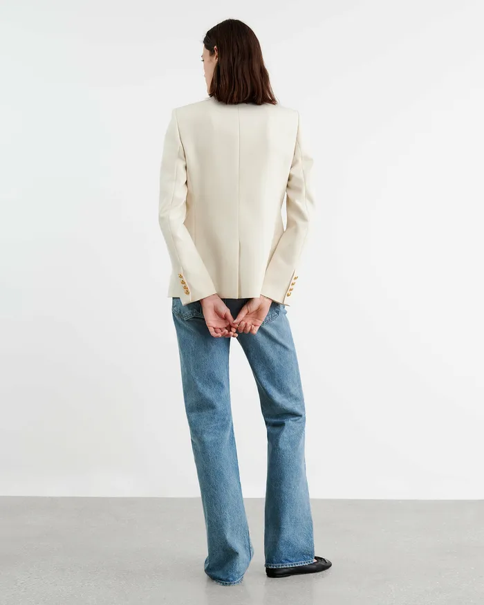 Nili Lotan Jackets and Blazers Women VIRA BLAZER Stone