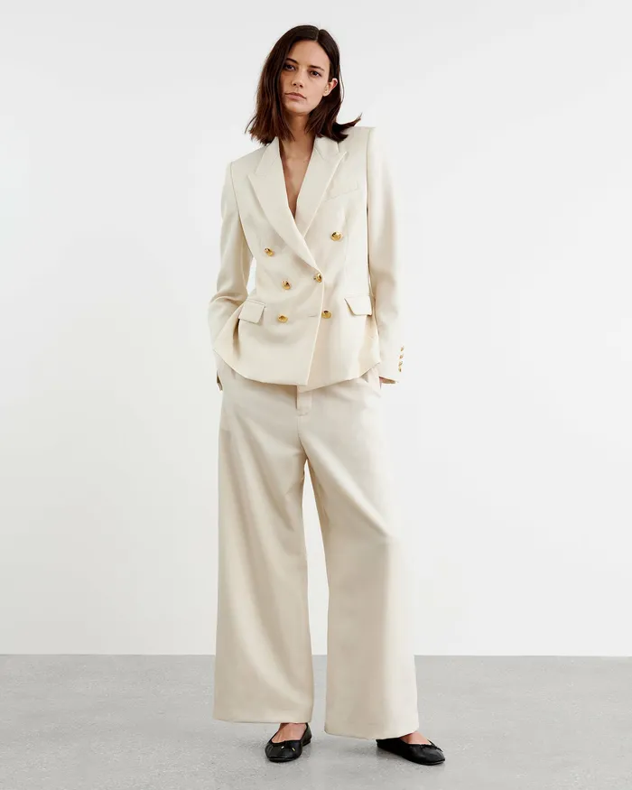 Nili Lotan Jackets and Blazers Women VIRA BLAZER Stone