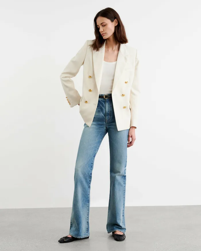 Nili Lotan Jackets and Blazers Women VIRA BLAZER Stone