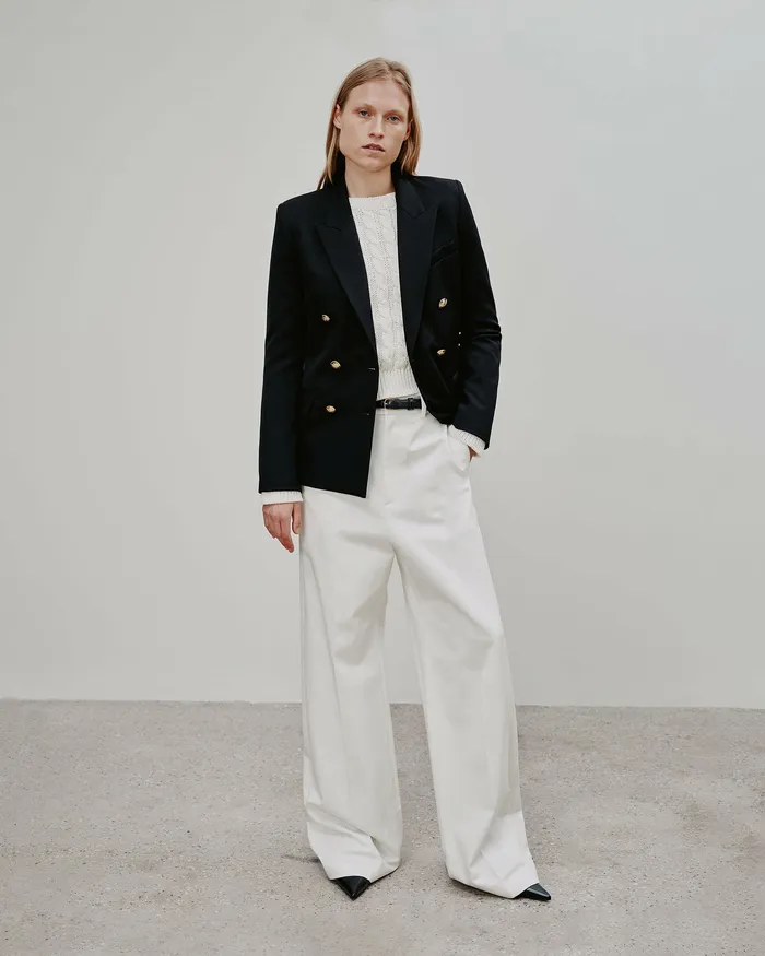 Nili Lotan Jackets and Blazers Women VIRA BLAZER Stone