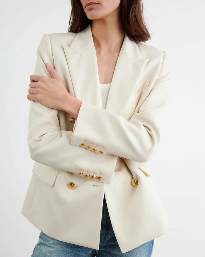 Nili Lotan Jackets and Blazers Women VIRA BLAZER Stone