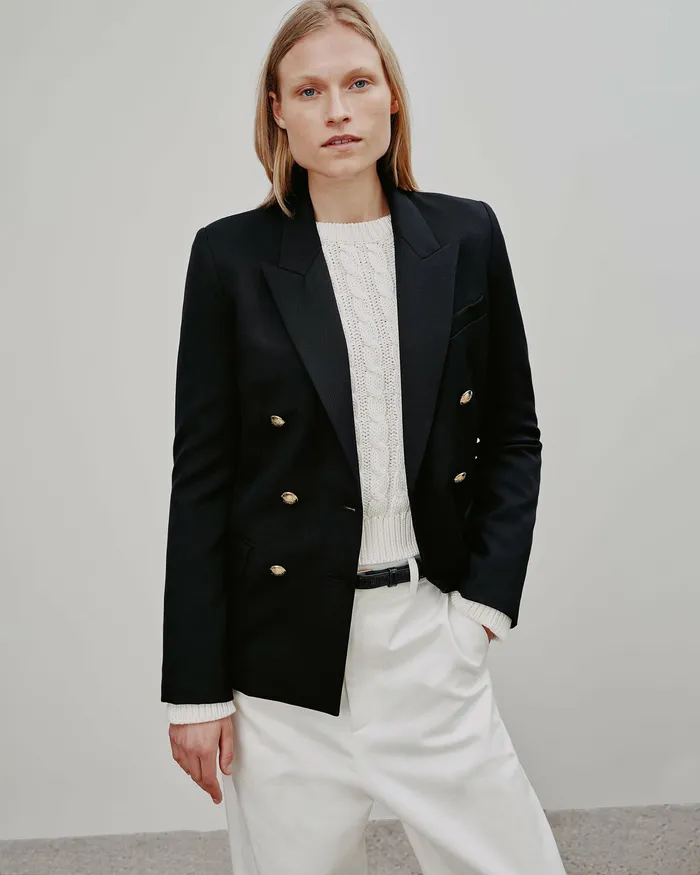 Nili Lotan Jackets and Blazers Women VIRA BLAZER Stone