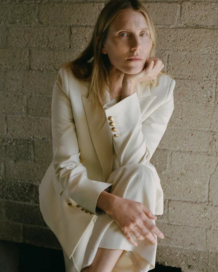 Nili Lotan Jackets and Blazers Women VIRA BLAZER Stone