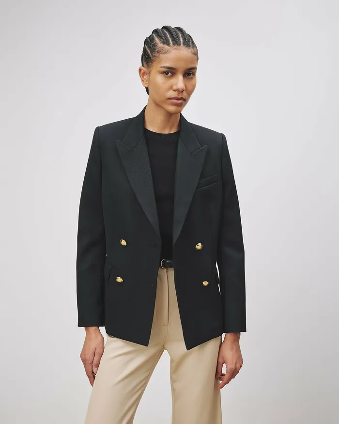 Nili Lotan Jackets and Blazers Women VIRA BLAZER Stone