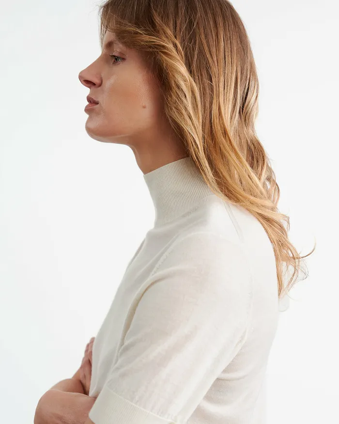 Nili Lotan SIRANI SWEATER Midnight Women Knits and Sweaters