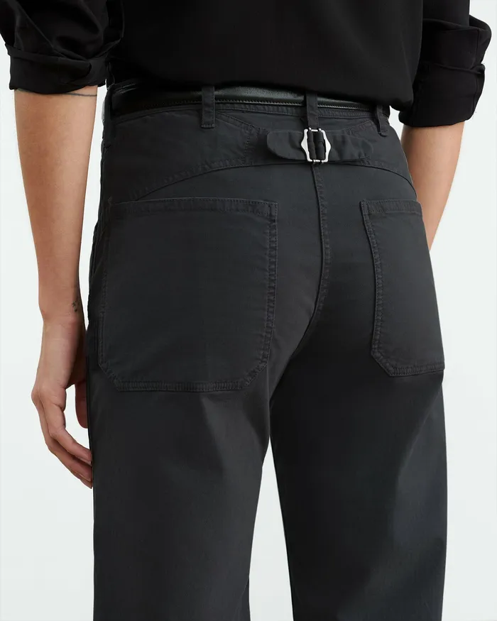 Nili Lotan TIBAULT PANT Carbon Women Pants and Shorts