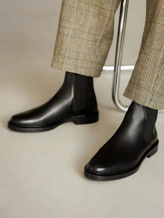 Nolan Tuxedo Black Men Bobbies Boots