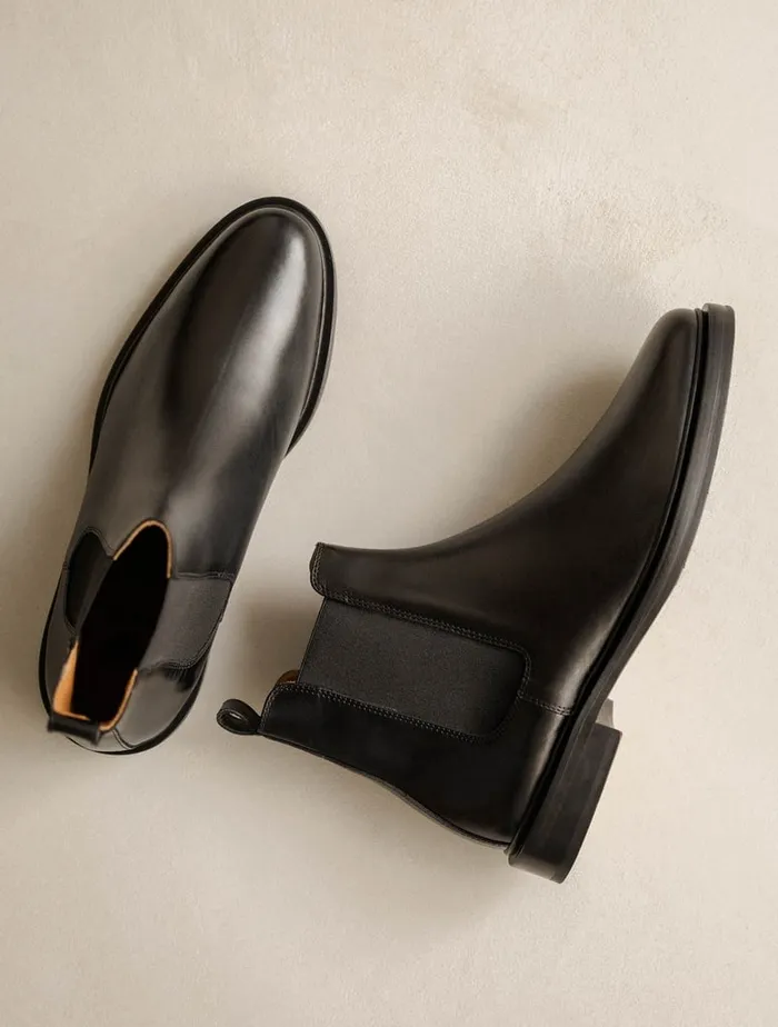 Nolan Tuxedo Black Men Bobbies Boots