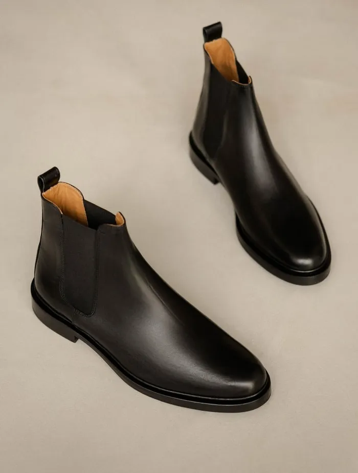 Nolan Tuxedo Black Men Bobbies Boots