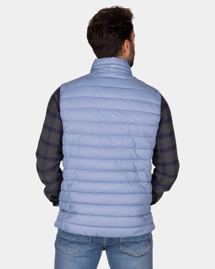 NZA New Zealand Auckland Jackets Light Blue Quilted Body Warmer 8211 Mineral Blue 8211 Men NZA New Zealand Auckland Jackets Light Blue Quilted Body Warmer 8211 Mineral Blue 8211 Men