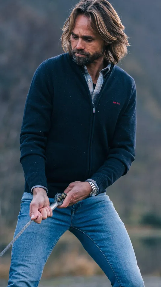 NZA New Zealand Auckland Knitwear Dark Blue Wool Cardigan 8211 Winter Navy 8211 Men NZA New Zealand Auckland Knitwear Dark Blue Wool Cardigan 8211 Winter Navy 8211 Men