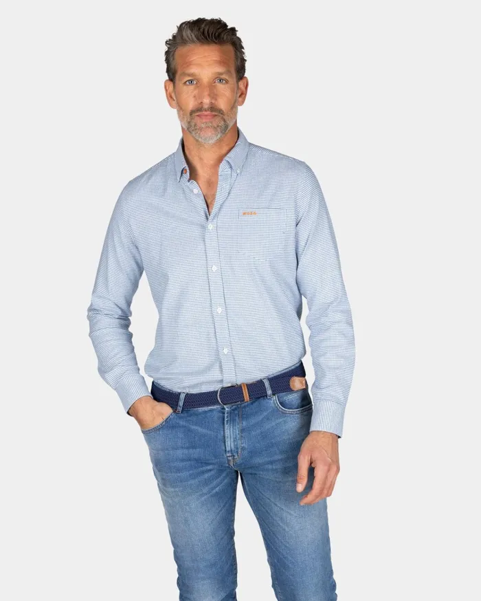 NZA New Zealand Auckland Shirts Light Blue Flannel Shirt 8211 Light Blue 8211 Men