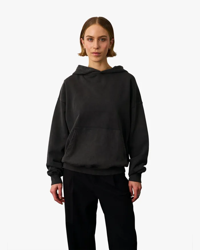 Organic Oversized Hood 8211 Sahara Camel Women Hoodies Colorfulstandard