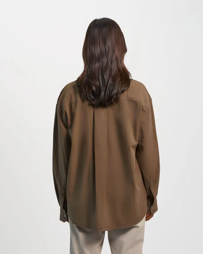 Organic Oversized Shirt 8211 Faded Pink Shirts Colorfulstandard Women